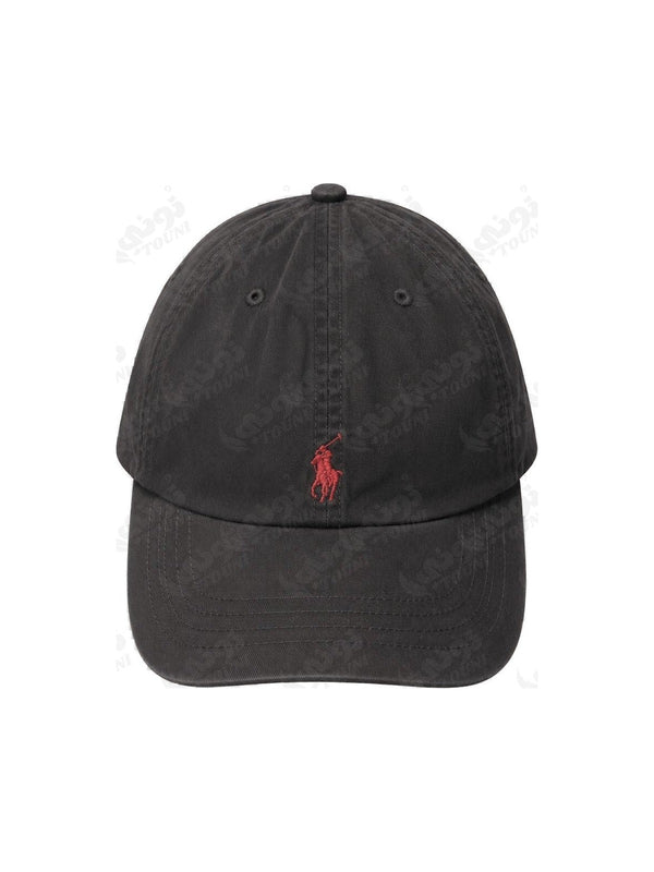 Casquette Polo Ralph Lauren – Charcoal & Rouge