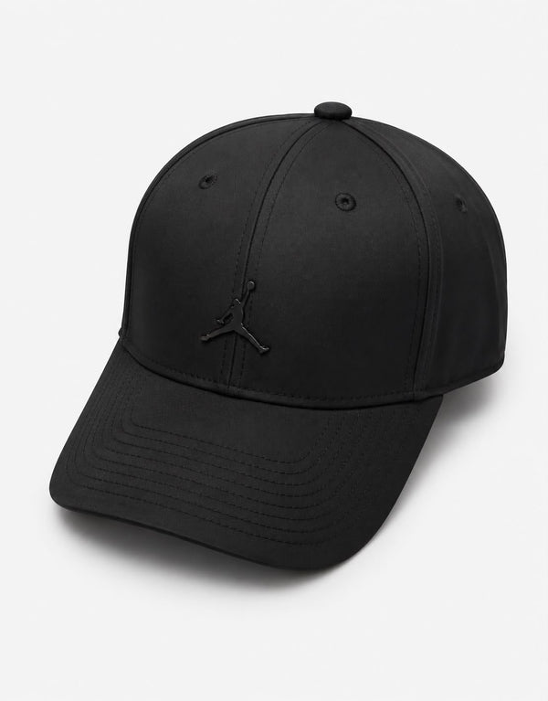 Casquette Jordan — Noir | Badge Jumpman Métal