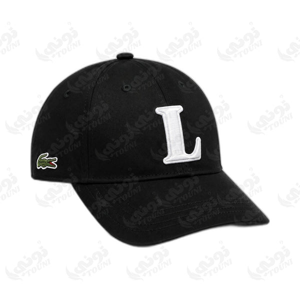 Casquette Lacoste Lettre L – Coloris Noir | Broderie 3D Streetwear