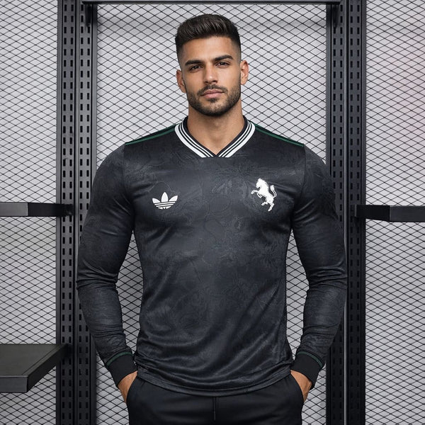 Maillot Juventus 2025/2026 Noir Manches Longues