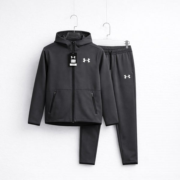 Under Armour - Survêtement Gris Foncé