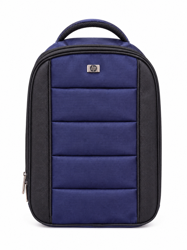 Sac à Dos PC Compartimenté Matelassé - Bleu Marine