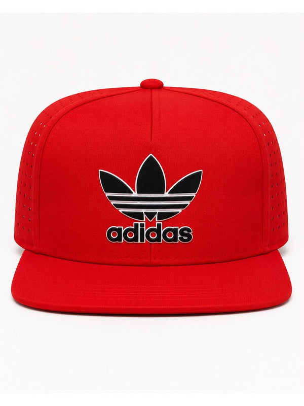 Casquette Adidas Originals – Rouge Trefoil (Snapback)