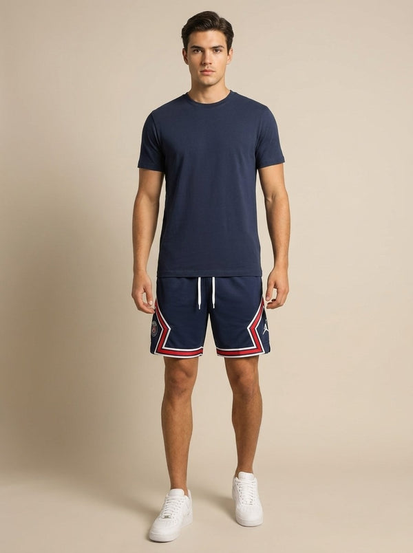 Short Jordan x PSG Diamond Bleu Marine