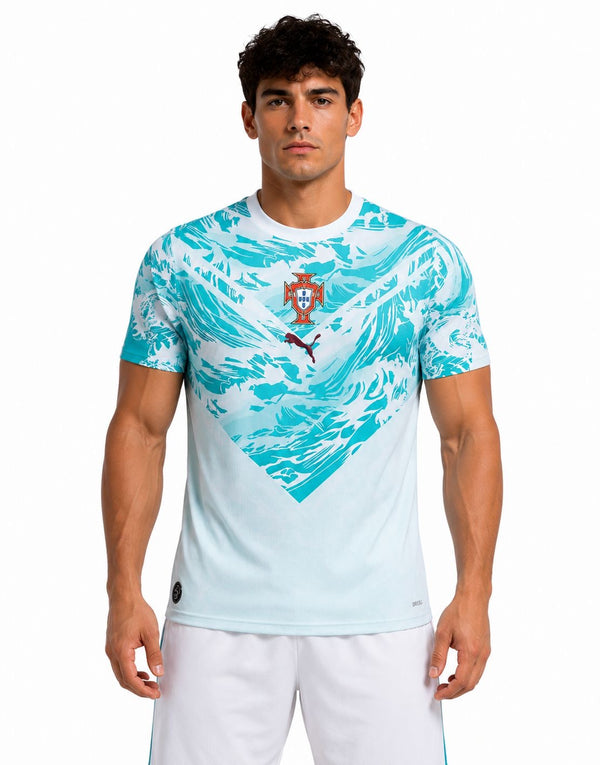 Portugal Maillot Extérieur Coupe du Monde 2026 – modèle face