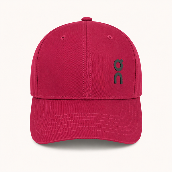 Casquette On Running – Rouge Framboise