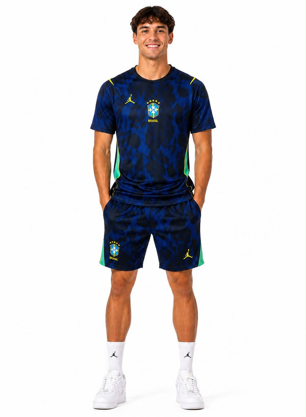 Brésil - Ensemble d'Entraînement Jordan Bleu 2025/26