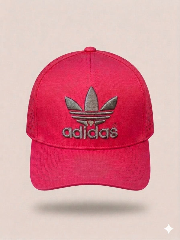 Casquette – Rose Fuchsia | Trefoil Brodé Ton sur Ton