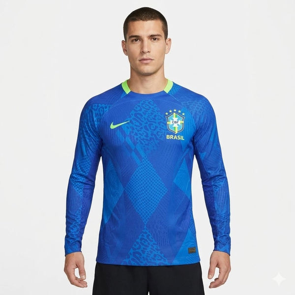 Brésil - Maillot Extérieur Manches Longues 2025/26