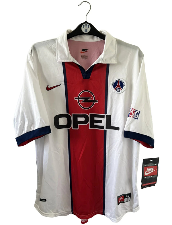 Maillot foot authentique rétro et vintage - PSG extérieur 1998/1999