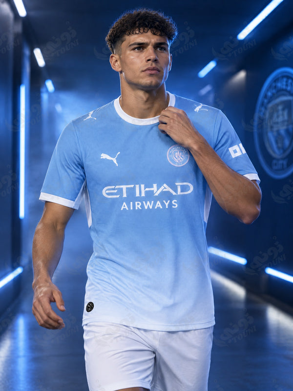 Manchester City - Maillot Domicile 2026/27 - vue portée