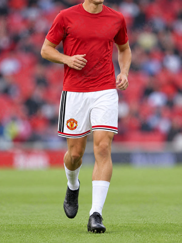 Manchester United - Short Domicile 2026/27 Blanc - vue portée