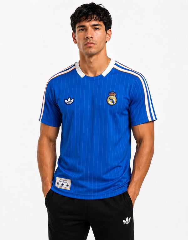 Real Madrid — Maillot Rétro Bleu Royal