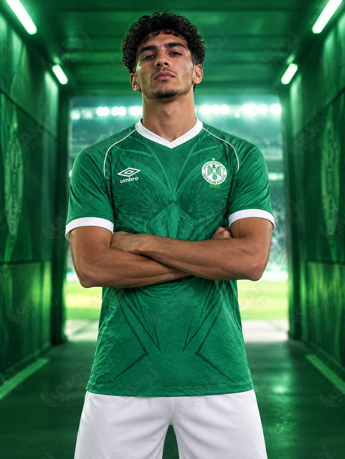 Raja Club Athletic - Maillot Domicile Vert Aigle 2026/27 - vue portée