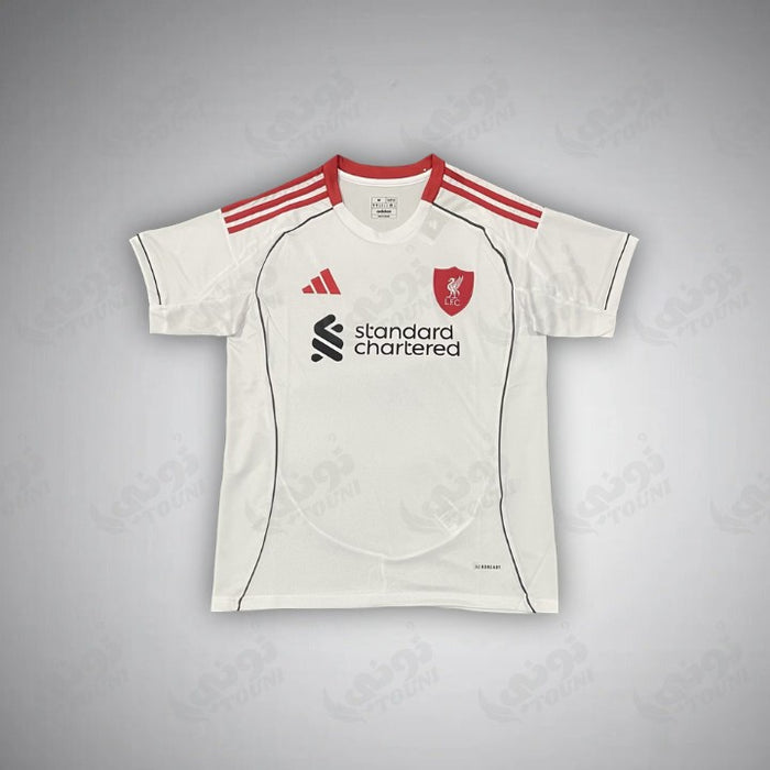 Liverpool FC - Maillot Extérieur 2025/2026 – porté