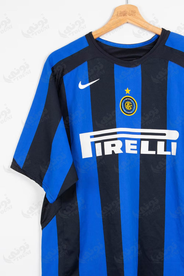 Maillot Inter Milan Domicile 2004-2005 – Version Rétro