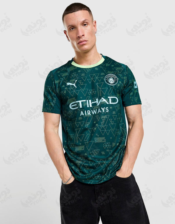 Manchester City - Maillot Fourth Vert 2025/26