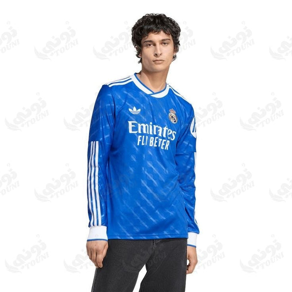 Real Madrid - Maillot Third 2025/26 Manches Longues Blanc