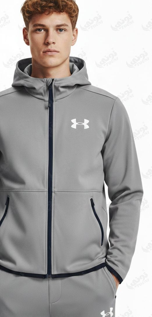 Under Armour - Survêtement Gris Clair Confort Absolu