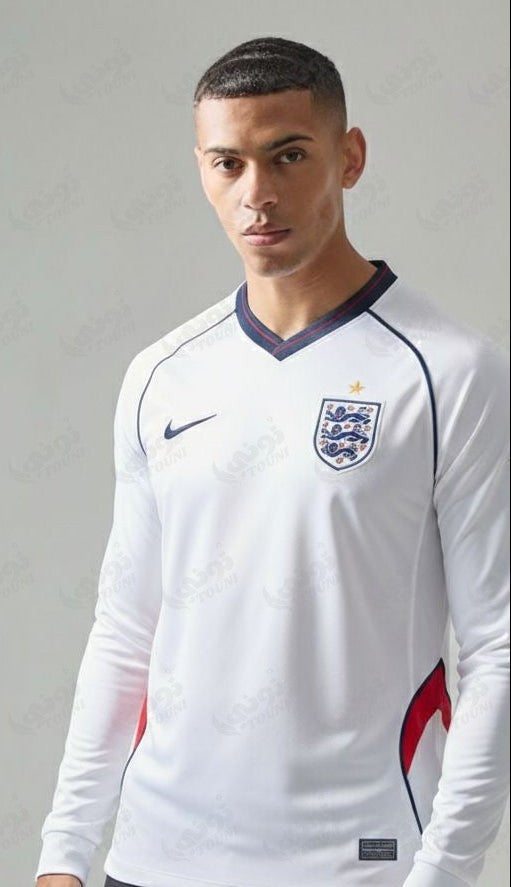 Angleterre - Maillot Domicile 2000/01 Manches Longues