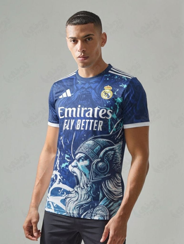 Real Madrid - Maillot Édition Spéciale Viking Bleu