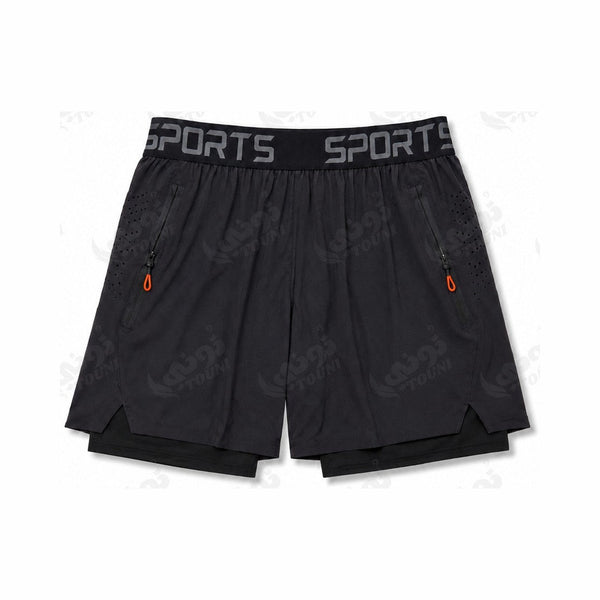 Short Running 2-en-1 – Anthracite