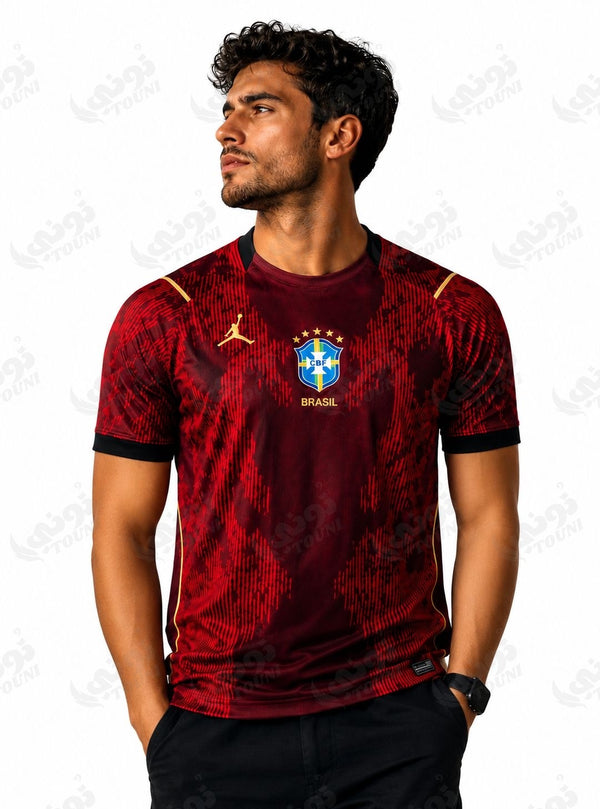 Maillot Brésil Jordan — Édition Spéciale Coupe du Monde 2026