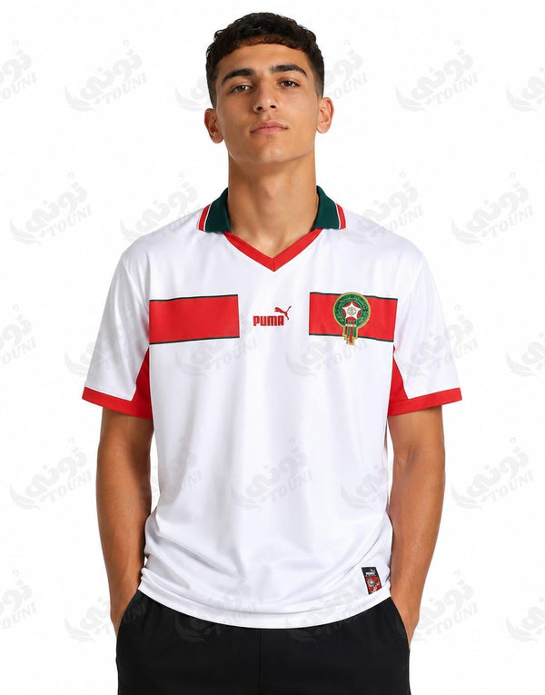 Maillot du Maroc 98' Blanc