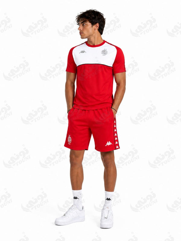 Wydad AC - Kit Maillot + Short Kappa Rouge 2025/26