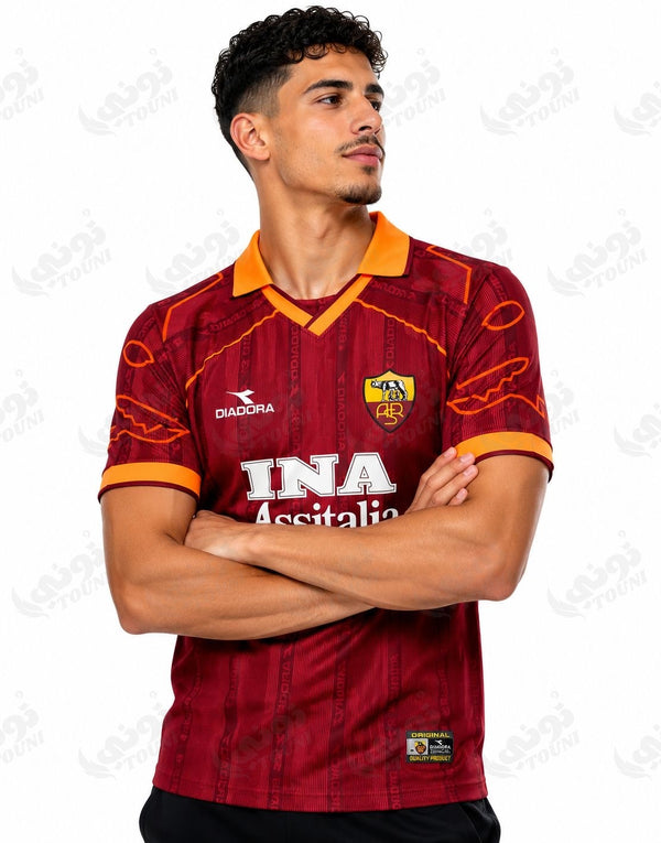 AS Roma - Maillot Domicile Rétro 1998/99