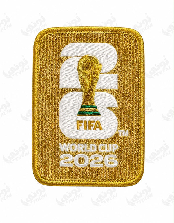 Patch FIFA 2026 — Brodé Thermocollant