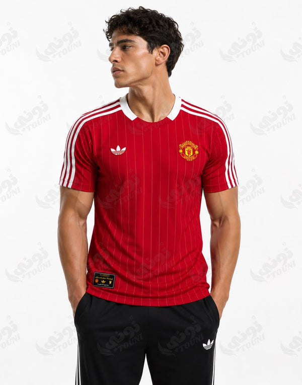 Manchester United - Maillot Terrace Icons Rouge