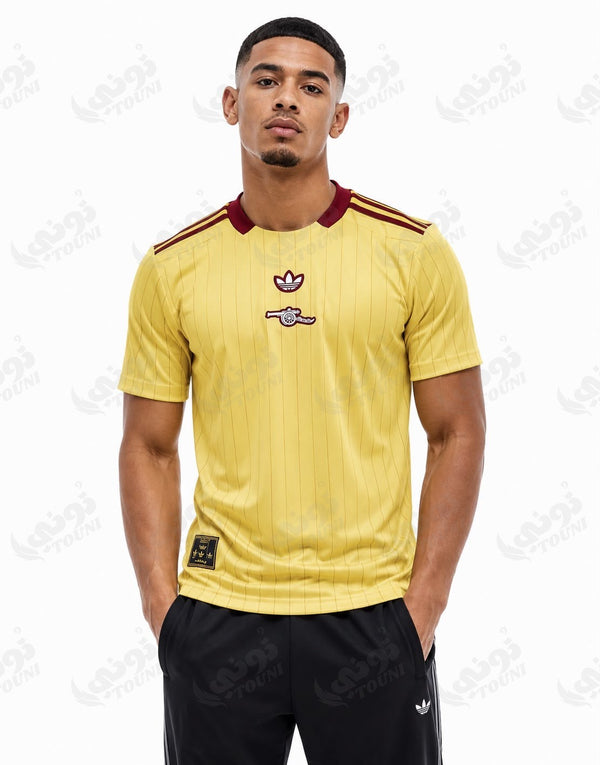 Arsenal FC - Maillot Terrace Icons Jaune & Bordeaux