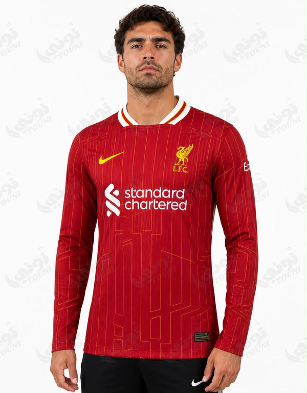 Liverpool - Maillot Domicile 2024/25 Manches Longues
