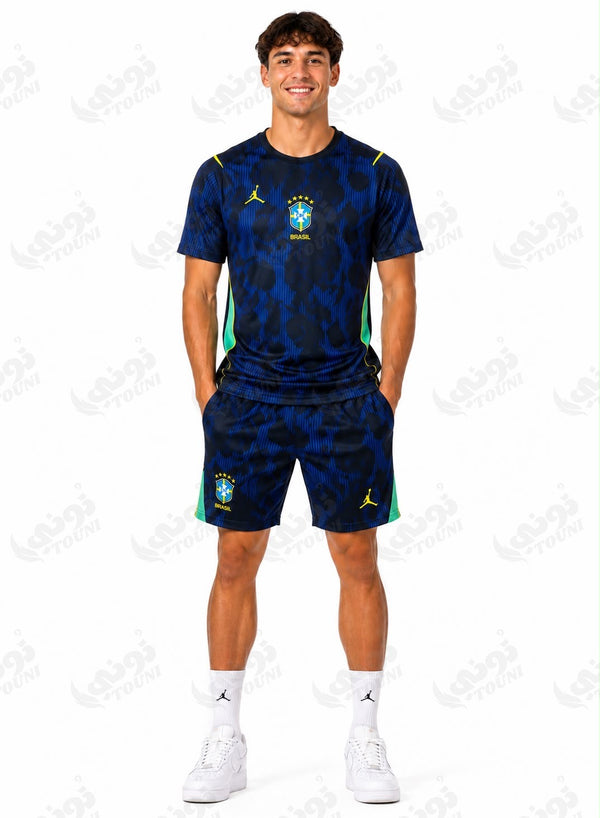 Brésil - Ensemble d'Entraînement Jordan Bleu 2025/26