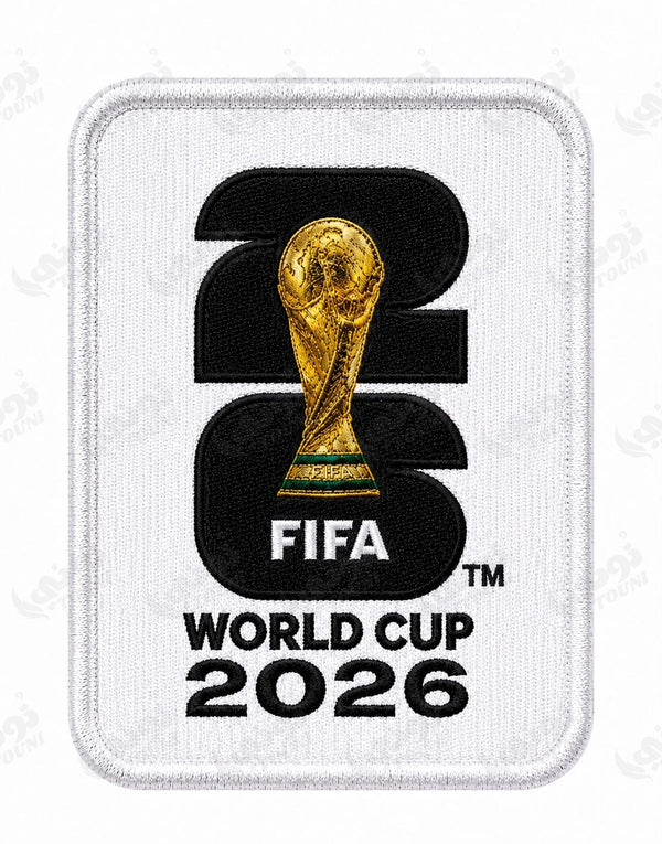 Patch FIFA 2026 — Noir & Blanc