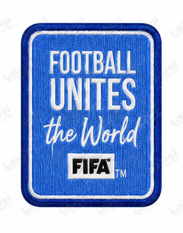 Patch Football Unites — Bleu