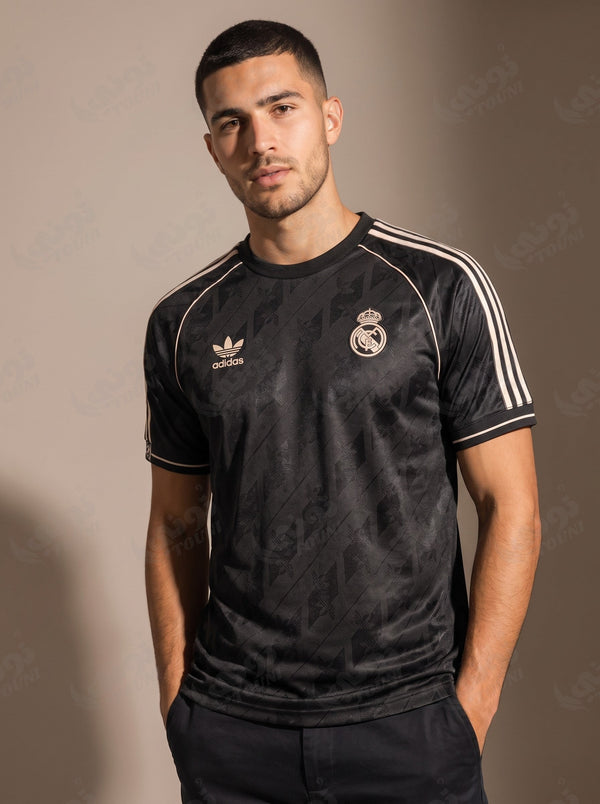Real Madrid - Maillot Terrace Icons Noir