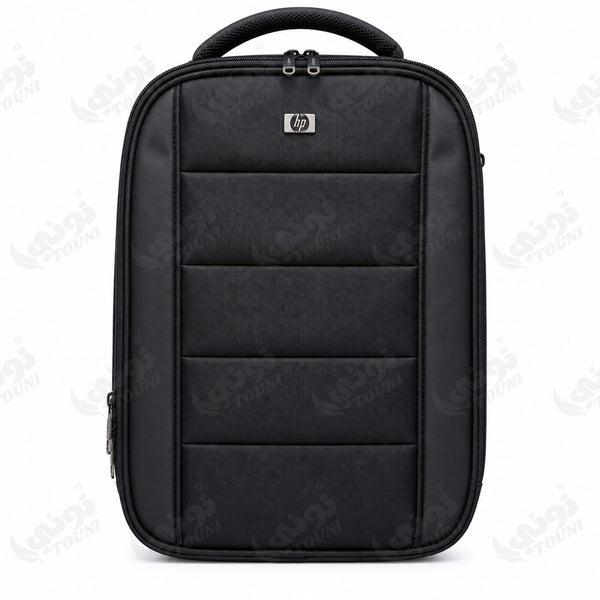 Sac à Dos PC Compartimenté Matelassé - Noir