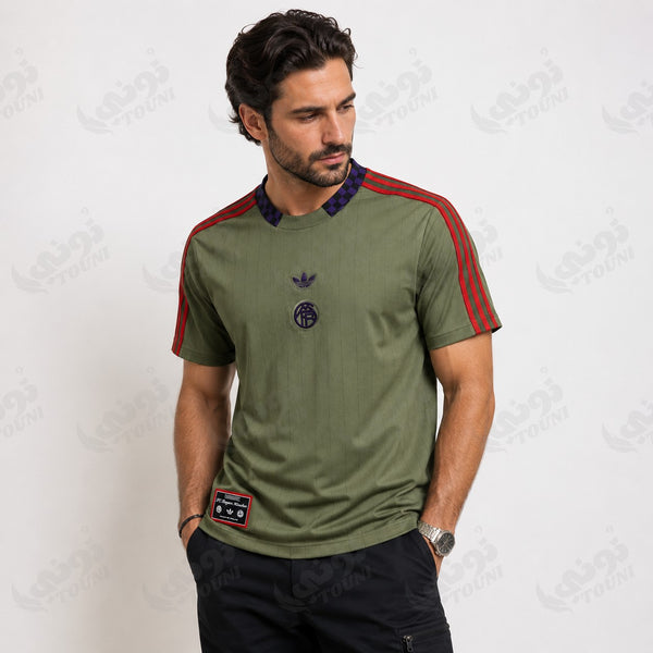 Bayern Munich - Maillot Terrace Icons Olive