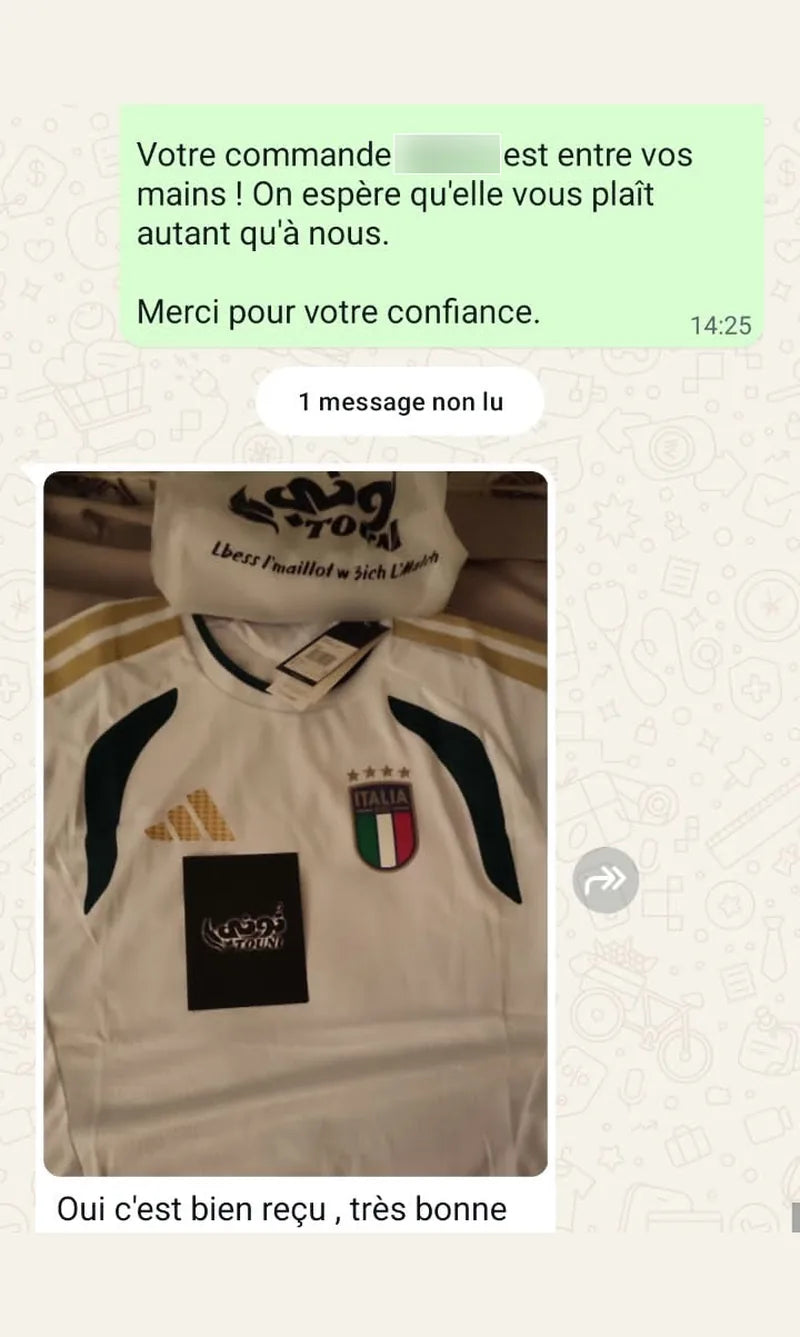 Avis client WhatsApp