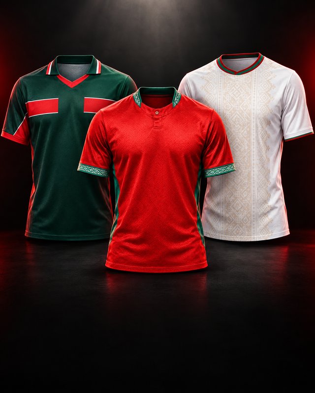 Maillots du Maroc