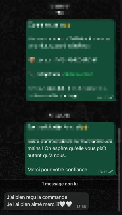Avis client WhatsApp