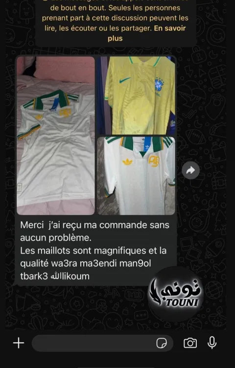 Avis client WhatsApp